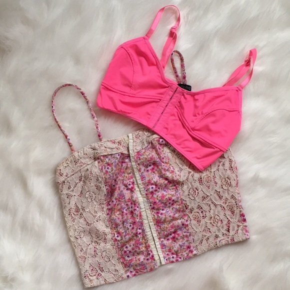 Crop Top & Bralette Bundle - Picture 1 of 8